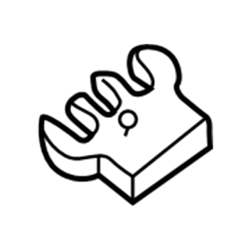 Mopar 56027057 Clip-Spark Plug Wire 56027057 Mopar Clip-Spark Plug Wire Illustration 1 of 1