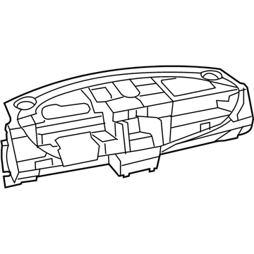 1GA40XDHAD Mopar Panel-Instrument Panel Illustration 1 of 1