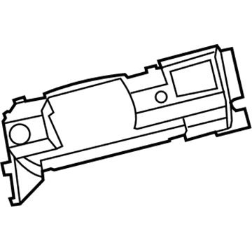 XT10XDBAE Mopar Instrument Panel Bezel Illustration 1 of 1