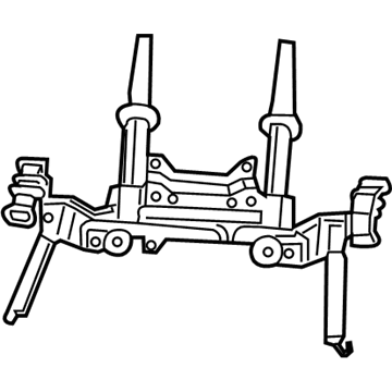 Mopar 68159961AA Active Head Restraints Headrest 68159961AA Mopar Active Head Restraints Headrest Illustration 1 of 1