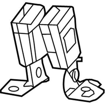 1SW11DX9AA Mopar Seat Belt Buckle Assembly Illustration 1 of 1