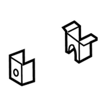 5098642AA Mopar Bumper Bracket Illustration 1 of 1