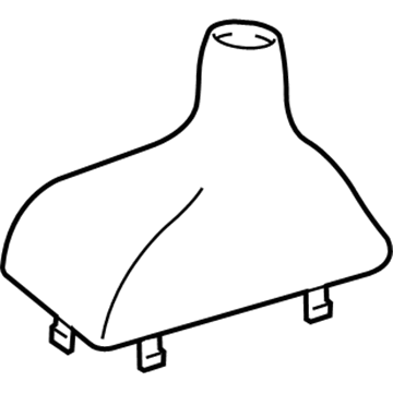 55366043AA Mopar Gearshift Boot Illustration 1 of 1