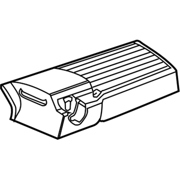 Mopar XN53BD1AD Bezel-Speaker XN53BD1AD Mopar Bezel-Speaker Illustration 1 of 1