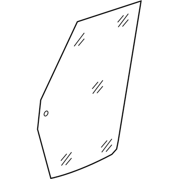 55369147AB Mopar Glass-Rear Door Illustration 1 of 1