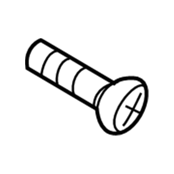 Mopar MF241281 Bolt MF241281 Mopar Bolt Illustration 1 of 1