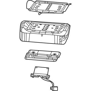 Mopar 68567386AE Occupant Classification Module 68567386AE Mopar Occupant Classification Module Illustration 1 of 1