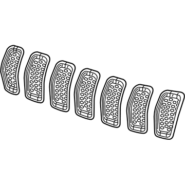 Jeep Cherokee Grille - 68303626AC