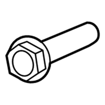 6510905AA Mopar Hexagon Head Screw Illustration 1 of 1