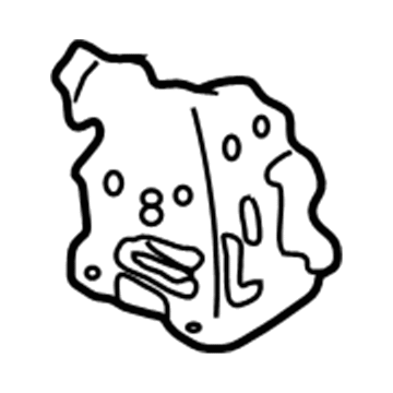 1997 Dodge Ram Van Trunk Lid Latch - 55346541