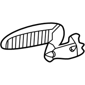 55276127AB Mopar Handle-Inside Release Illustration 1 of 1