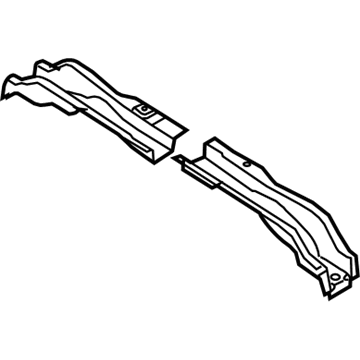 Mopar 55359733AA Floor Pan Crossmember 55359733AA Mopar Floor Pan Crossmember Illustration 1 of 1