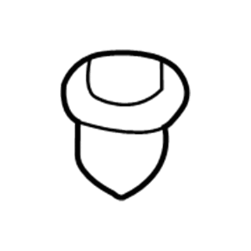 MB646885 Mopar CAPNUT-Nut Illustration 1 of 1