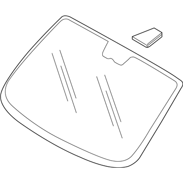 2021 Ram ProMaster City Windshield - 68266307AA