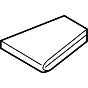 68162827AA Mopar Plate-Support Illustration 1 of 1