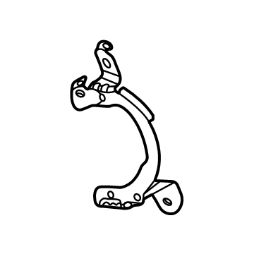 68419898AA Mopar Speaker Bracket Illustration 1 of 1