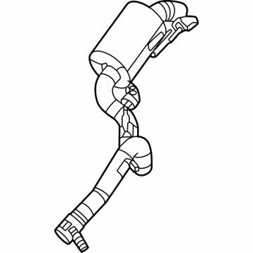 2025 Jeep Grand Wagoneer Muffler - 68517026AC