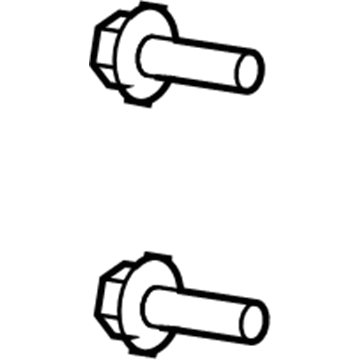 6104234AA Mopar Hexagon Flange Head Bolt Illustration 1 of 1