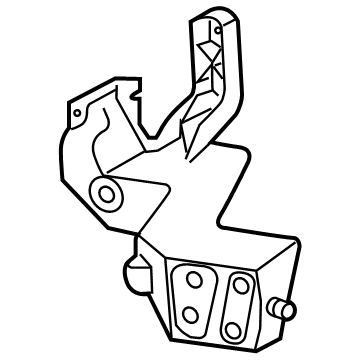 68223400AA Mopar Headlamp Mounting Bracket Illustration 1 of 1