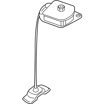 52113699AF Mopar Spare Tire Carrier Winch Illustration 1 of 1