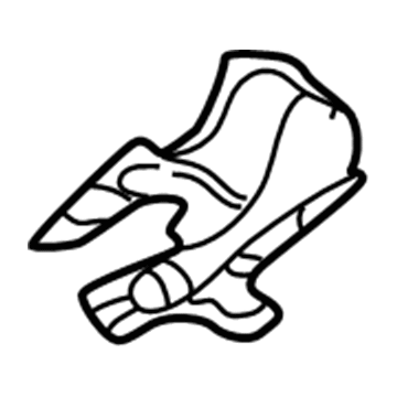 4878080AB Mopar Engine Shield Illustration 1 of 1