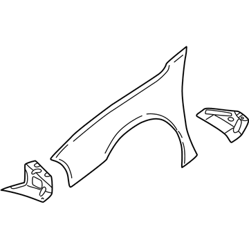 Chrysler Sebring Fender - 5019065AC