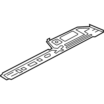 68091260AB Mopar EXTENTION-Rear Floor Pan Illustration 1 of 1