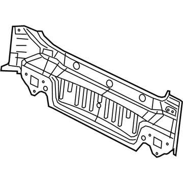 68245751AA Mopar Panel-Rear Closure Illustration 1 of 1