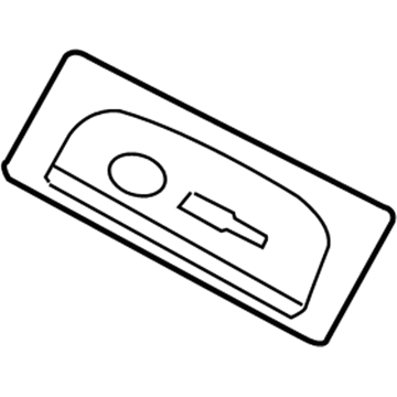 Mopar 1GA32XT1AA Lamp-Flashlight 1GA32XT1AA Mopar Lamp-Flashlight Illustration 1 of 1