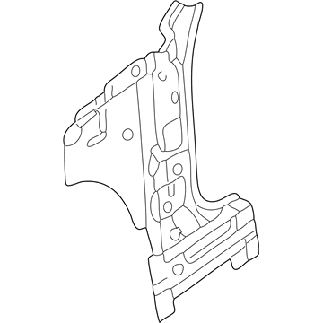 5017538AB Mopar Cowl Side Panel Illustration 1 of 1