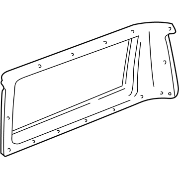 5GD38XDVAG Mopar Side Trim Panel Illustration 1 of 1