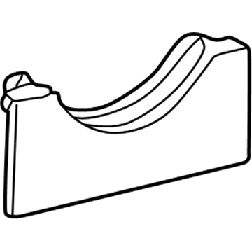 5096665AA Mopar BRAKCET-Power Distribution Center Illustration 1 of 1