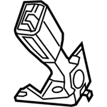6KJ03LU5AA Mopar Seat Belt Buckle Assembly Center Seat Passenger Illustration 1 of 1