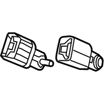 1MC71PS4AC Mopar Rear Inner Left Passenger Seat Belt Illustration 1 of 1