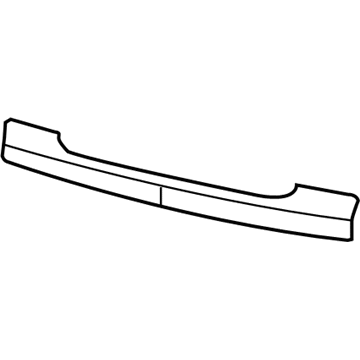 68156858AA Mopar Rear Energy Absorber Illustration 1 of 1