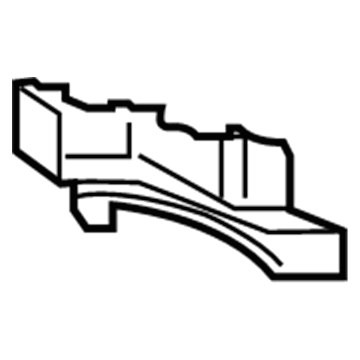 68127953AA Mopar Bracket-Exhaust Tip Illustration 1 of 1