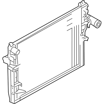 Mopar 5015423AA Radiator Isolator 5015423AA Mopar Radiator Isolator Illustration 1 of 1