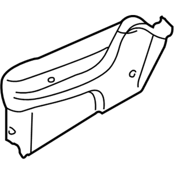 Mopar UK272L5AA Seat Shield UK272L5AA Mopar Seat Shield Illustration 1 of 1
