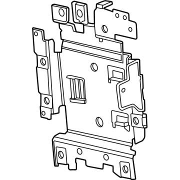 Mopar 5148325AC Engine Control Module Bracket 5148325AC Mopar Engine Control Module Bracket Illustration 1 of 1