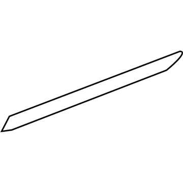 2010 Dodge Nitro Door Moldings - 1BS52TZZAB