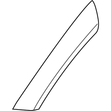 5KH54TZZAD Mopar APPLIQUE-Rear Door Illustration 1 of 1