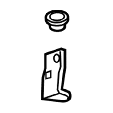 68157198AB Mopar Air Cleaner Bracket Illustration 1 of 1