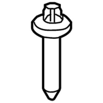 6511506AA Mopar 6 Lobe External Head Bolt Illustration 1 of 1