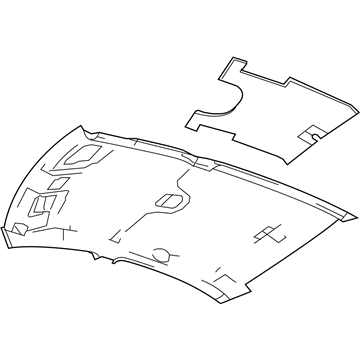 1MG751W1AA Mopar Headliner Illustration 1 of 1