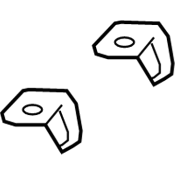 1GW25DW1AA Mopar Visor Support Illustration 1 of 1