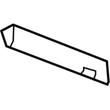 Mopar 68021534AA Bracket 68021534AA Mopar Bracket Illustration 1 of 1