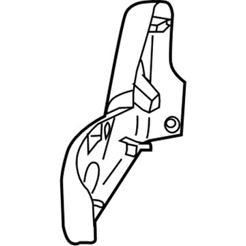 6MN79DX9AA Mopar Front Seat Shield Illustration 1 of 1