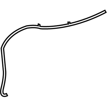 5178466AB Mopar Windshield Washer Hose Illustration 1 of 1