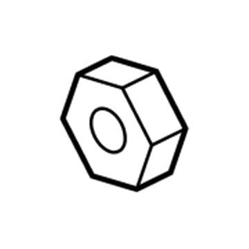 6106406AA Mopar Nut Illustration 1 of 1