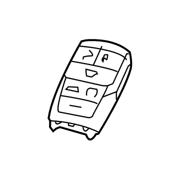 Ram Car Key - 68584151AA